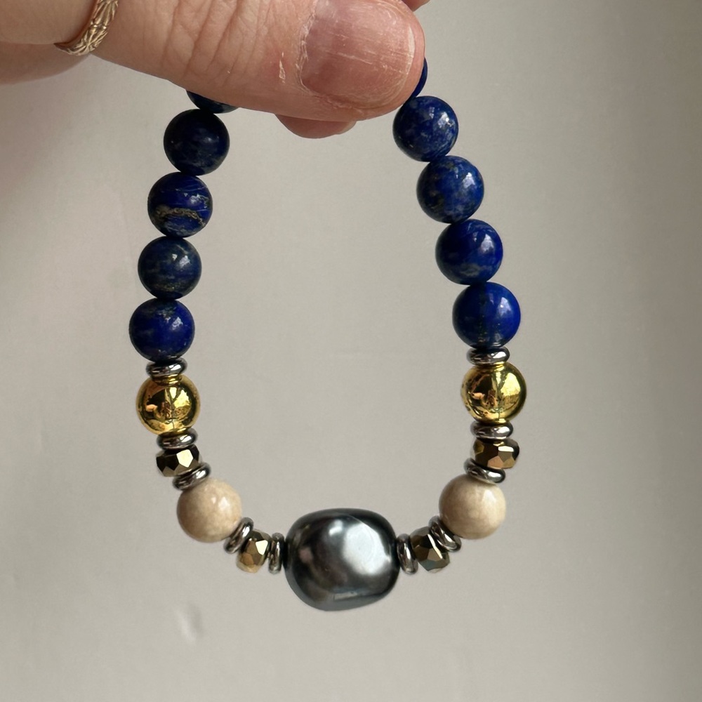 Stunning Blue Tjazelle One of a Kind